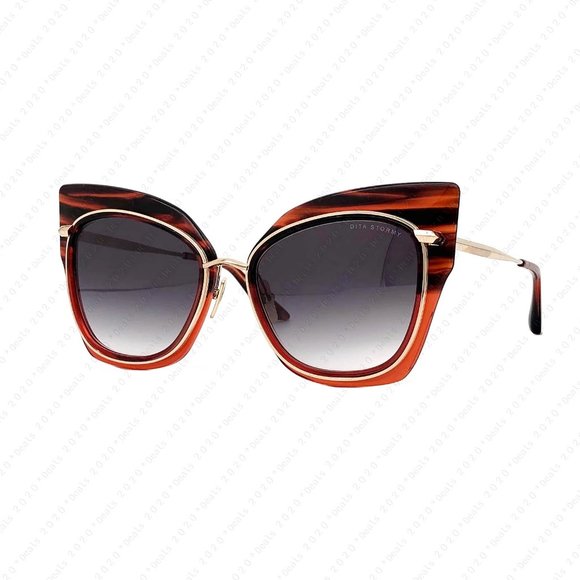 DITA Stormy DRX22033-D 58mm Red Gold Sunglasses main image 8